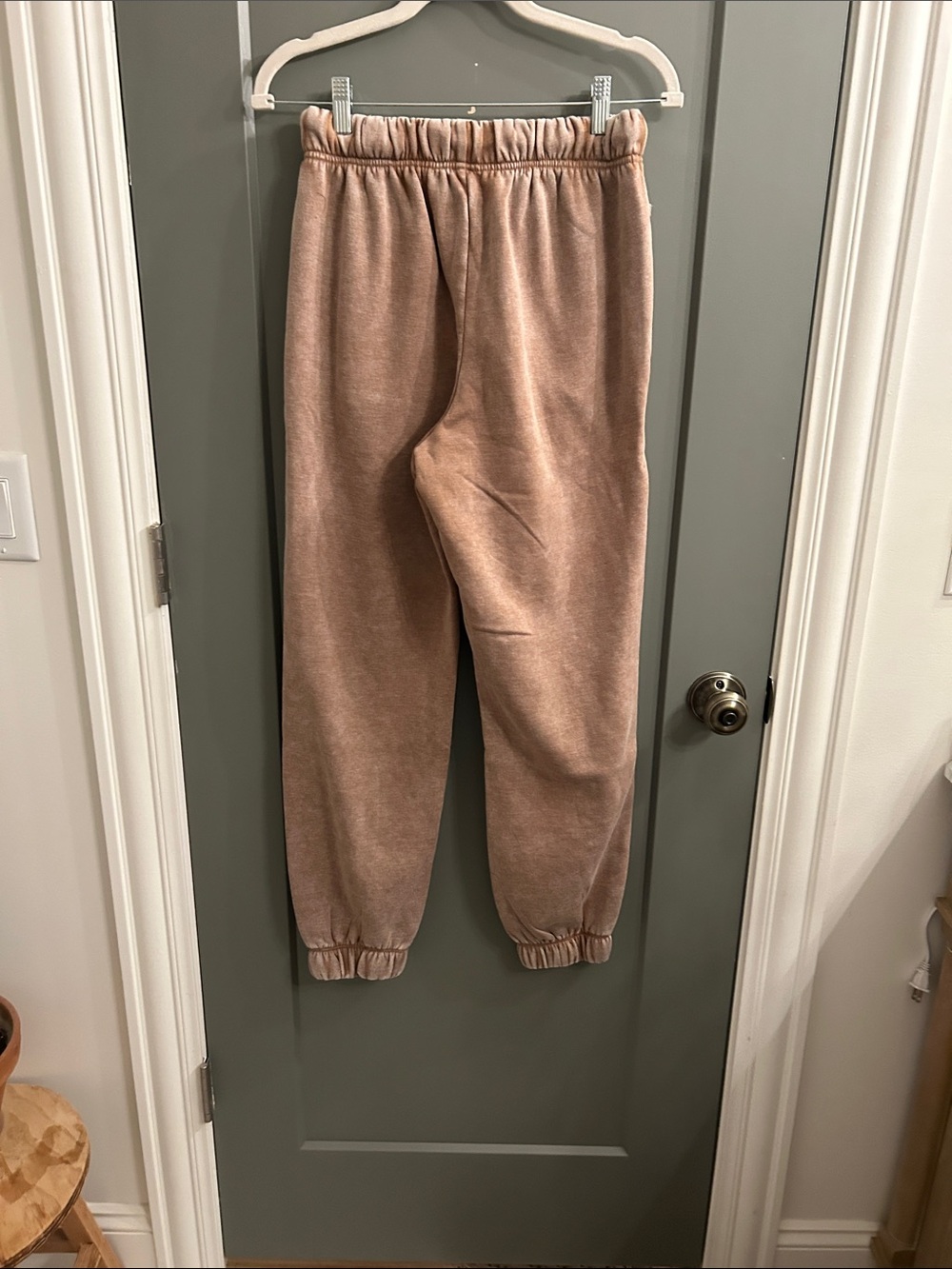 Zenana Outfitters Taupe Drawstring Joggers women’s size medium - Picture 6 of 6